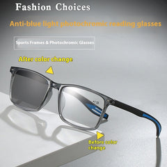 Gafas de lectura Hyggear Smart Zoom con filtro de luz azul