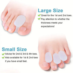 Hyggear Toe Separator Made Of Silica Gel Bracket