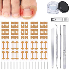 Hyggear Set de uñas encarnadas con tiras transpirables para uñas encarnadas